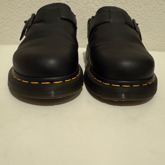 Dr. Martens Docs Jorge II Ambassador Black Faux Fur Lined Slingback Mules US 9 - Picture 6 of 12